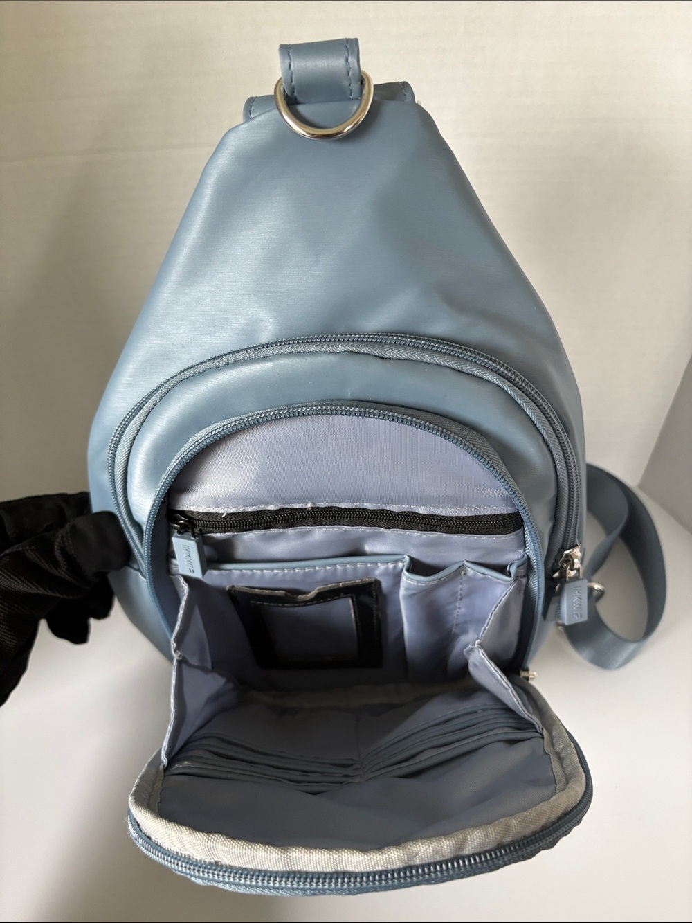 IHKWIP BLUE CROSSBODY BAG- LIKE NEW - Picture 9 of 14
